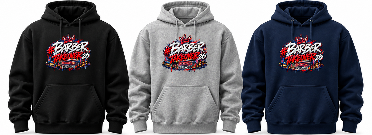 For the Chair Barber Takeover Hoodie
